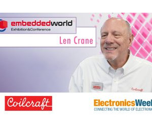 Embedded World: Video Interview – Coilcraft MAGPro tools and power inductors